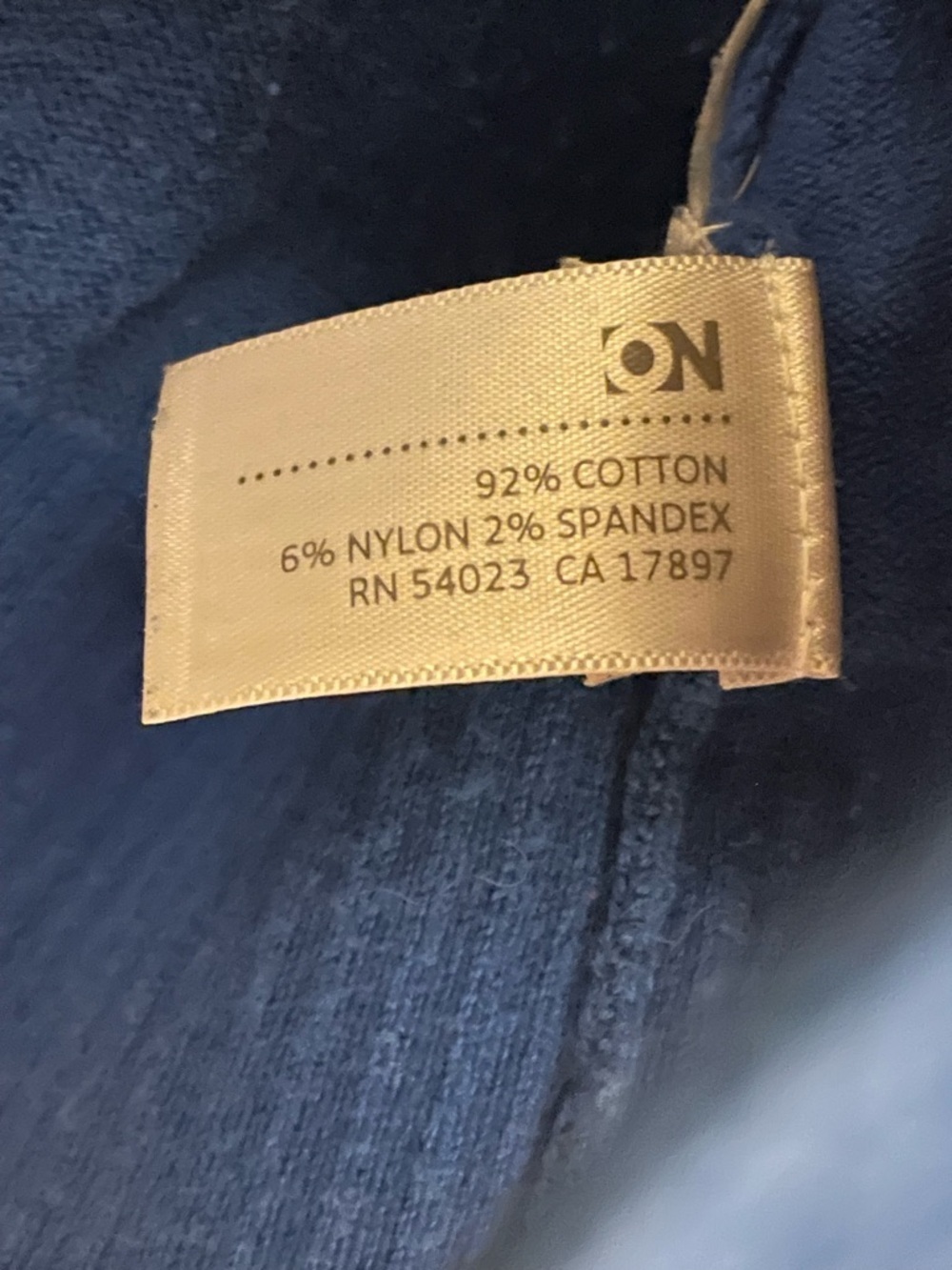 Old Navy Dark Blue Cardigan Sweater Cotton Office Beach Casual Light Cover Up - Picture 4 of 13